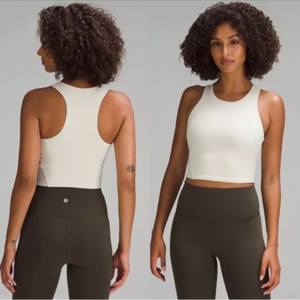 NWT Lululemon Wunder Train Racerback Tank Top Bone Size 14